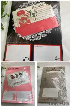 らんま1/2、赤い光弾ジリオン,アリオン レターセット 3点まとめ