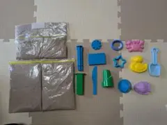 ［中古］キネティックサンド　約3kg 砂場遊び