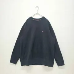 トミーヒルフィガー トップス トレーナー スウェット ブラック M