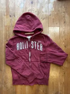 Y2K HOLLISTER CALIFORNIA ダメージパーカー