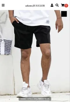 美品⭐︎アダムスジャグラー/Mサイズ/レザーレッテショートパンツ/完売品⭐︎のサムネイル