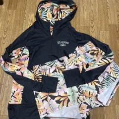 BILLABONG フラワーパターン ラッシュガードセット M L