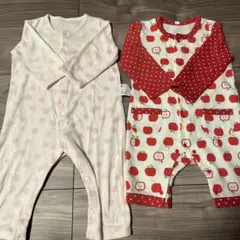 パジャマ　80 2枚セット　ユニクロ他　値下げ