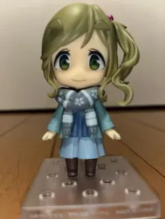 新品未使用品 ゆるキャン△ ねんどろいど 犬山あおい 特典吹き出しプレート付き ねんどろいど 犬山あおい