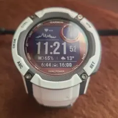 GARMIN INSTINCT 2X DUAL POWER ホワイト