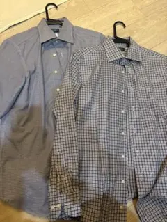 【美品】スーツカンパニー　ノンアイロンシャツ　2枚セット
