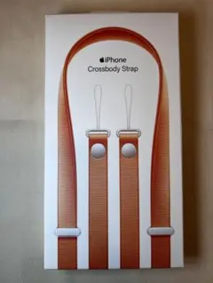 (新品未使用)iPhone Crossbody Strap オレンジ
