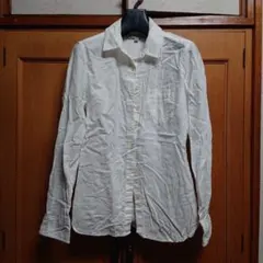 【美品】【古着】GAPギャップ コットンボタンダウンシャツ オフホワイト キナリ