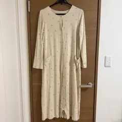 ベルメゾンママ　マタニティ パジャマ クリーム色 花柄 送料別