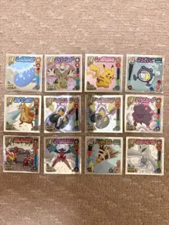 ポケモン シール烈伝 12枚セット　ルギア　めいそう　など