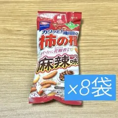 ◾️期間限定◾️ 亀田製菓　柿の種　麻辣味　8袋セットのサムネイル