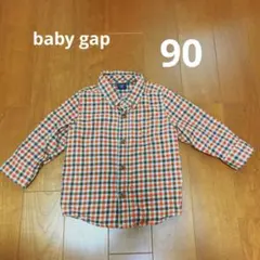babyGap チェック柄 長袖シャツ 90