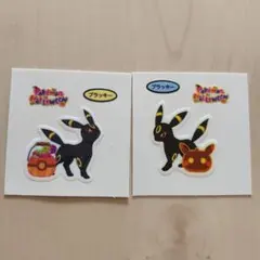 ポケモンパンシールデコキャラシール ブラッキー