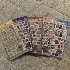 【国内店舗購入正規品】ボンボンドロップシール　和柄　5種類セット