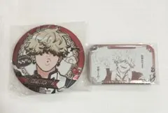 いいねブロック対象【即購入⭕メルカリ便箱配送】極楽街 タオ アルマ 角缶バッジ いいねブロック対象【即購入⭕メルカリ便箱配送】極楽街 タオ