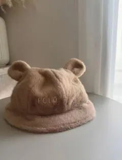 新品　POLO Baby くま耳ハット
