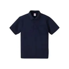 ユナイテッド　アスレ　ポロシャツ　ネイビー　無印　XXL