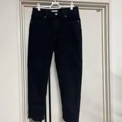 H&M レディース　テーパード　ブラック　デニム　EUR40　【未使用に近い】