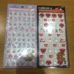 ボンボンドロップシール　ミ二　2枚セット　ベイマックス　ヤングオイスター