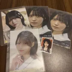江角怜音 ≒JOY ニアジョイ　生写真 IDフォト　スチームパンク衣装