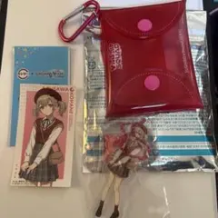 プロジェクトセカイ　小豆沢こはね　マルチポーチ　アクリルスタンド　ステッカー