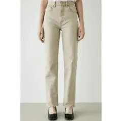 MOUSSY♡ストレートデニム　ストレッチ　ビンテージ　ベージュ