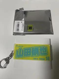 阪神タイガース 山田脩也 52 キーホルダー