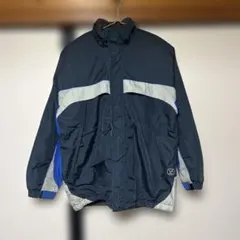 OLD NAVY ナイロンジャケット ネイビー シルバー ブルー　ヴィンテージ