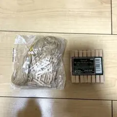 フォトクリップ　フォトハンガー　ナチュラルウッド