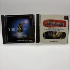 PS1ソフトTHE スノーホード STREET BOARDERS