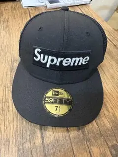 supremeNew Era ベースボールキャップ 黒 7 3/4 Supreme×NEW ERA ベースボールメッシュキャップ 黒 7 5/8 - メルカリ