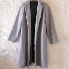 ZARA グレー チェスターコート 羽織りタイプ Free