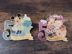 東京ディズニーランド　ピンバッジ　セット