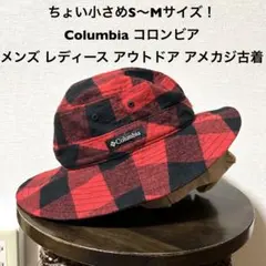 ちょい小さめS〜Mサイズ！Columbiaコロンビア古着フランネルバケットハット