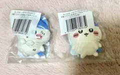ちいかわ ハチワレだらけくじ ぬいぐるみバッジ 2種セットのサムネイル