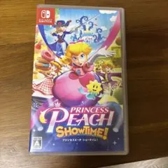 Switchソフト　プリンセスピーチSHOWTIME 中古美品
