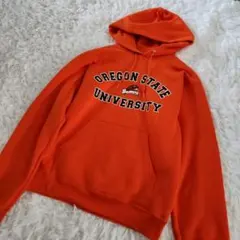 チャンピオン パーカー OREGON STATE 刺繍 champion 古着