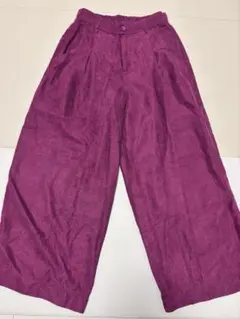 【最終値下げ】Ray Cassin パープルワイドパンツ★Mサイズ