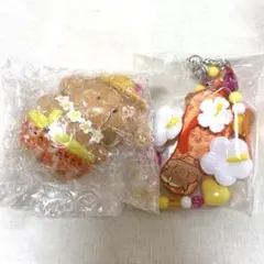 サンリオ　トコナツバケーション　ポムポムプリン ストラップ　フィギュア　セット