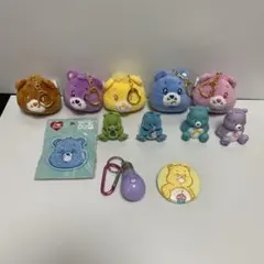 ケアベア キーホルダーとフィギュア　12点セット