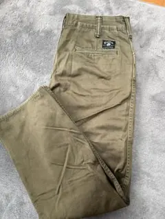 n*i様 90s ドッカーズ 2タックチノパンツ オリーブグリーン 36×31