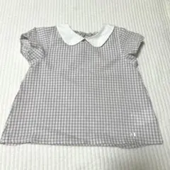 プティマイン　ギンガムチェック　チュニック 110cm