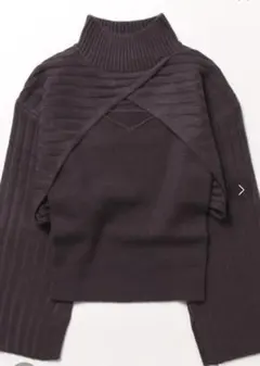 MERCURYDUO ニットトップスセット　ブラウン