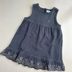 KUMIKYOKU ネイビー ワンピース 90cm