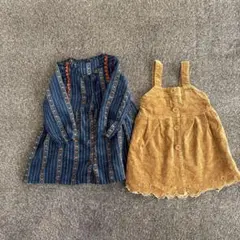 ワンピース コーデュロイ まとめ売り 女の子 90