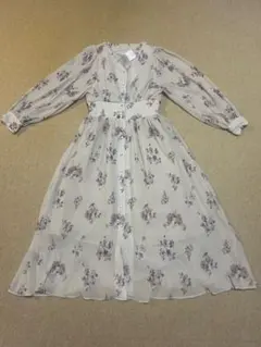 【新品未使用】NICE CLAUP 花柄ワンピ 春