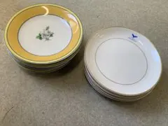 イエローリム 透かし彫り 皿 10枚セット - メルカリ