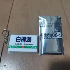 Switch2 桃鉄　駅名アクリルキーホルダー！白樺湖！