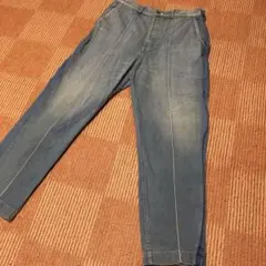 美品 イロコイ サイドラインサルエルデニムパンツ 2