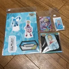 ポケモンマスターズ　アクリルスタンド　メモリアルフォト　スクエア缶バッジ　カイ